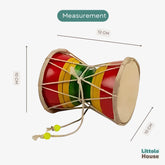 Shiv Damru | Decorative Add-ons | Multicolor Dark Shades